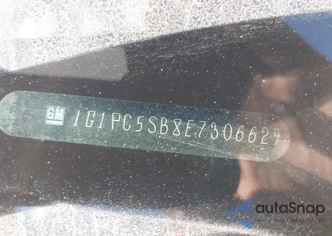 2014 Chevrolet Cruze 1Lt Auto из США, поврежденный, VIN 1G1PC5SB8E7306629